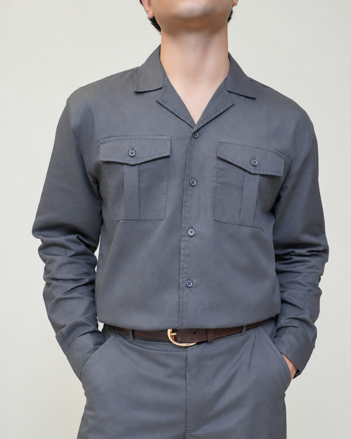 MEN'S CARGO PKT SHIRT