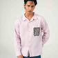 POPLIN PRINTED POCKET SHIRT