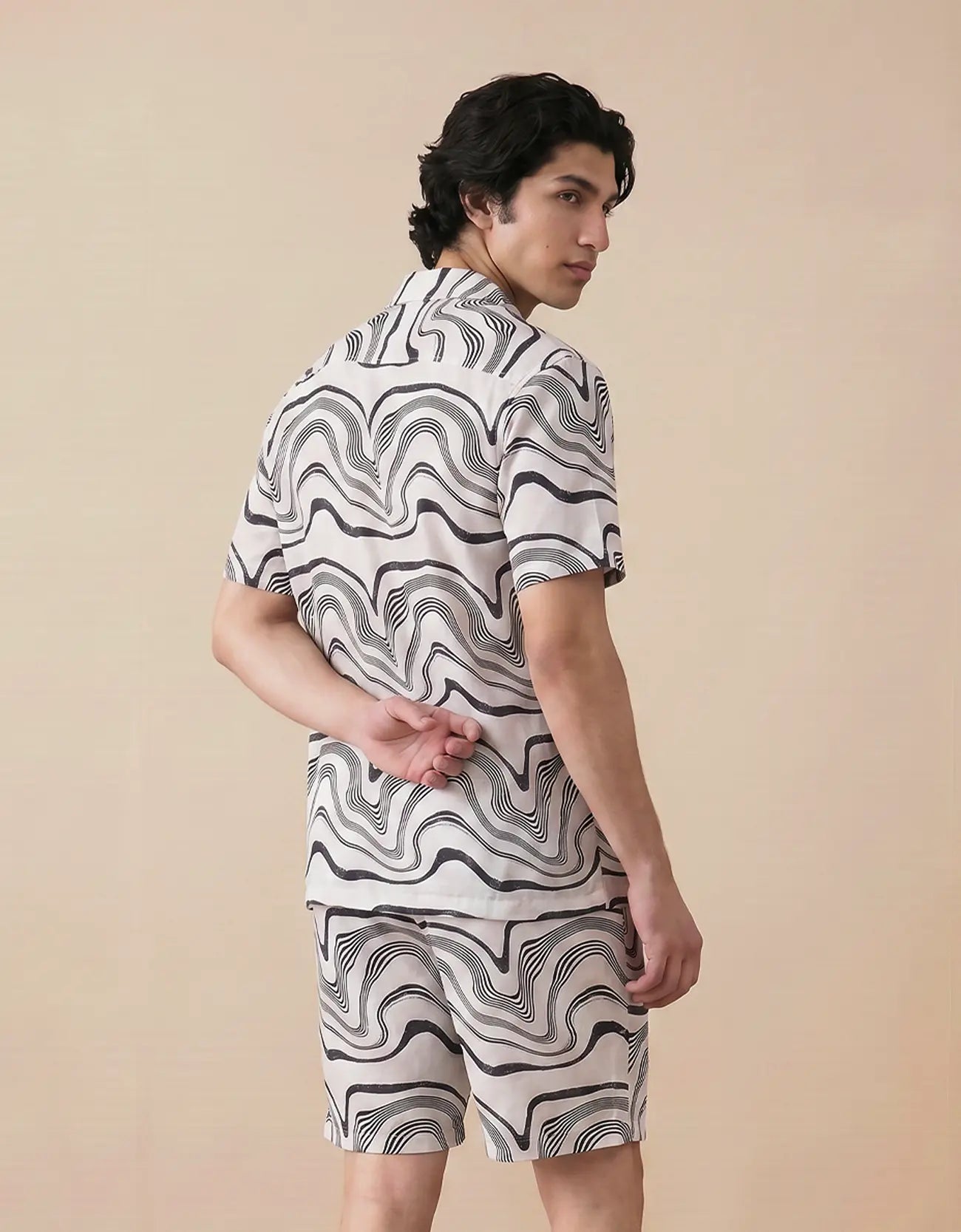 MEN'S PRINTED SHIRT HALF SLEEVES