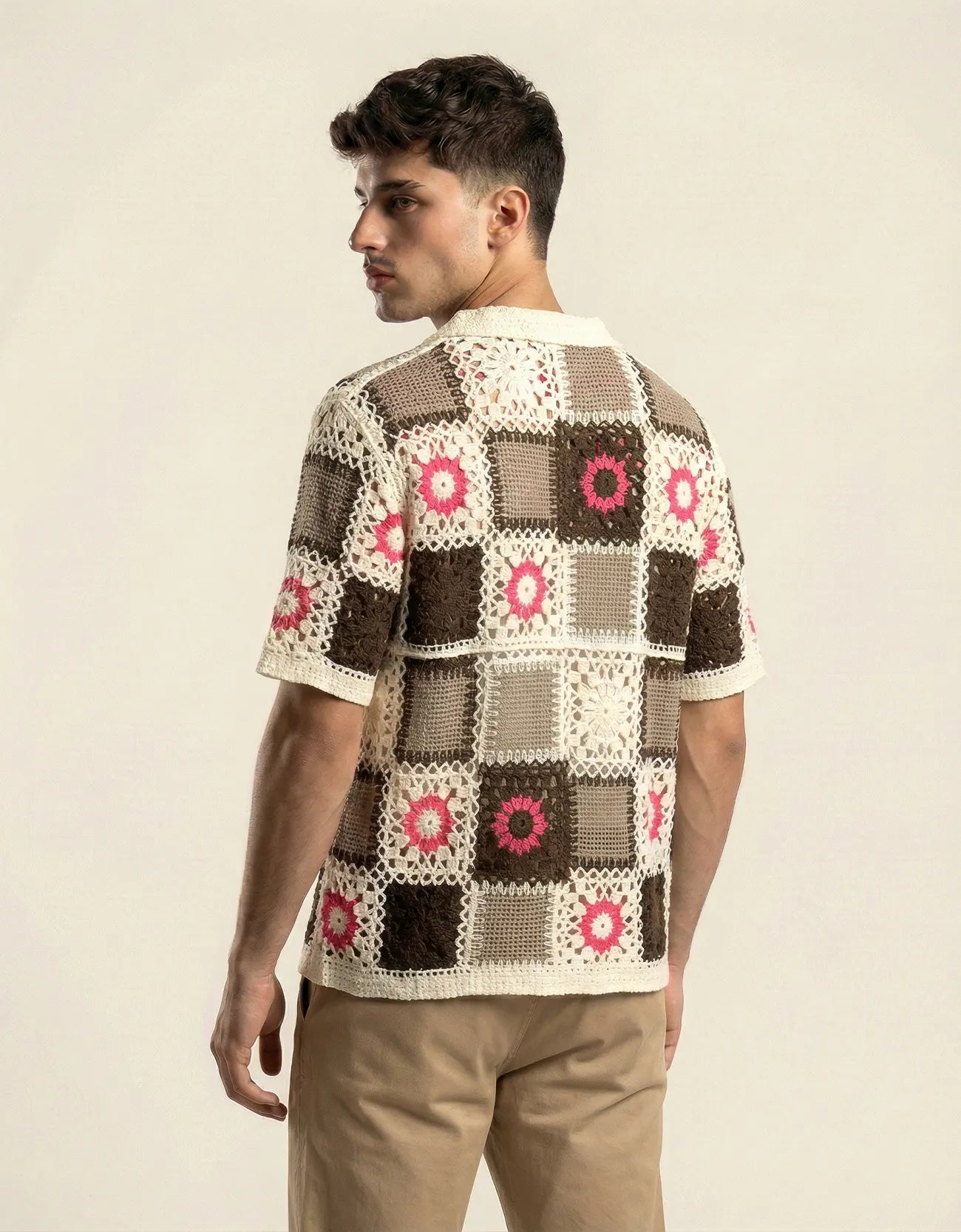 KNITTED PATTERNED SHIRT