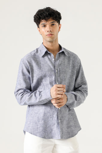 LINEN BUTTON DOWN SHIRT