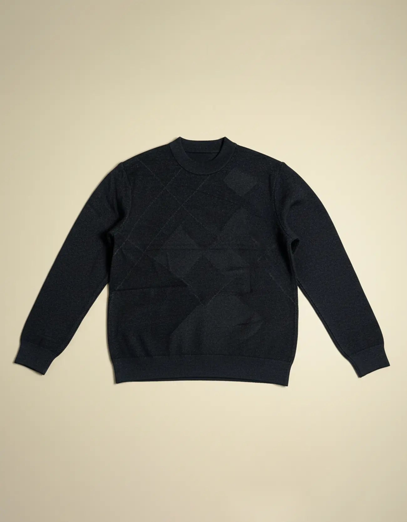 OXFORD TEXTURED SWEATSHIRT