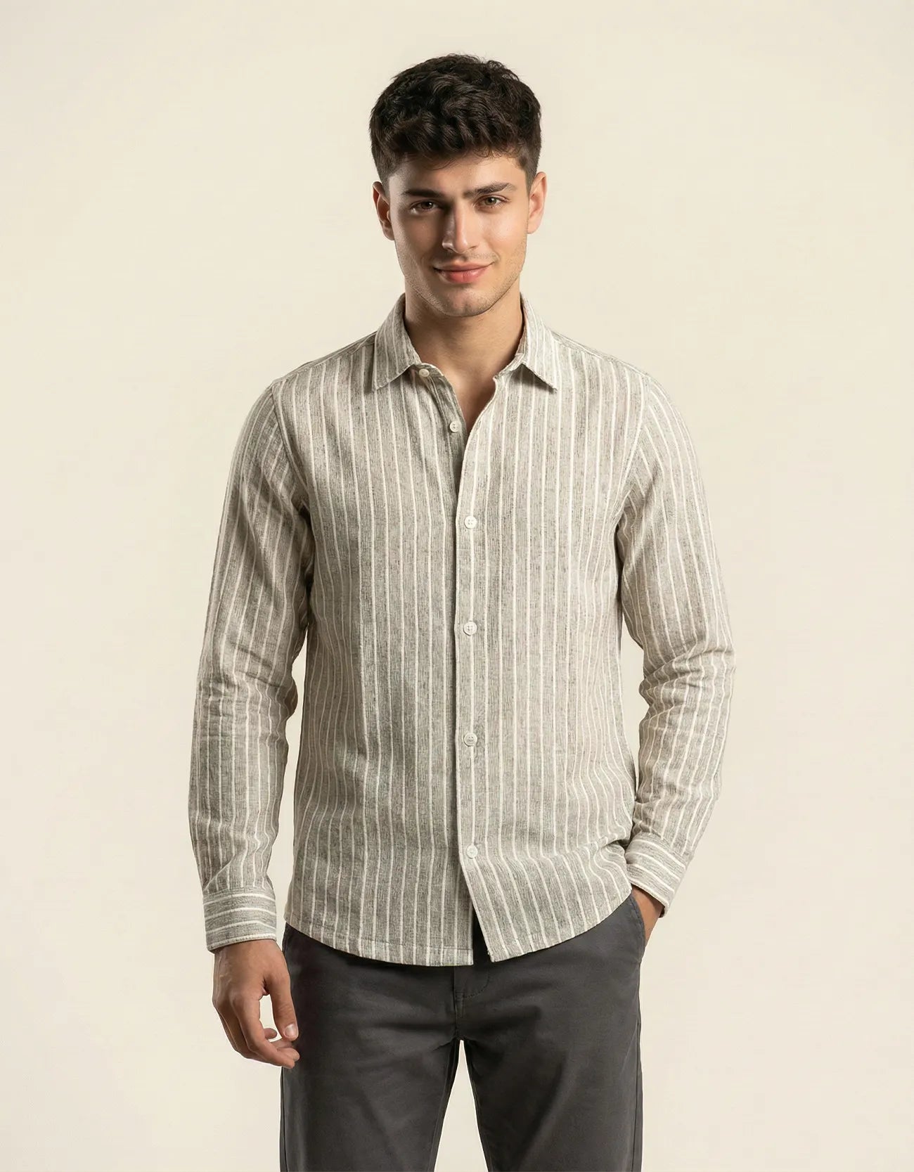 STRIPPER BUTTON DOWN SHIRT