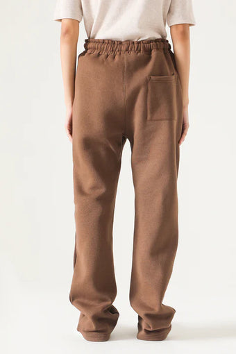 STRAIGHT FLEECE TROUSER WITHOUT SLIT