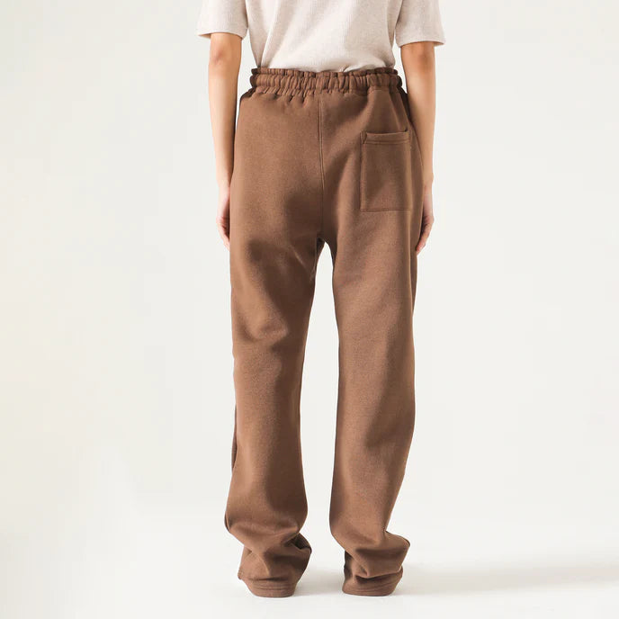 STRAIGHT FLEECE TROUSER WITHOUT SLIT