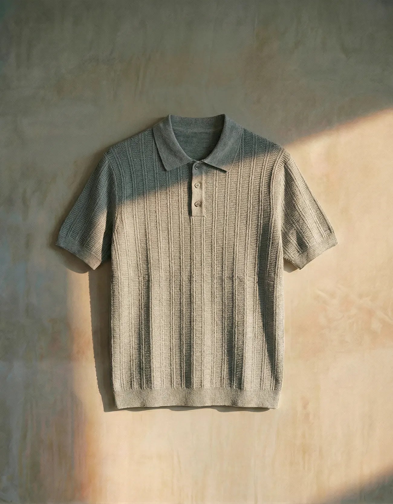 TEXTURED SOFT RIB POLO