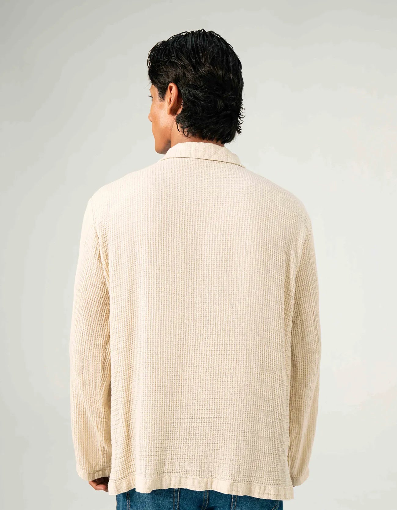 TEXTURED SHIRT WITH POCKET