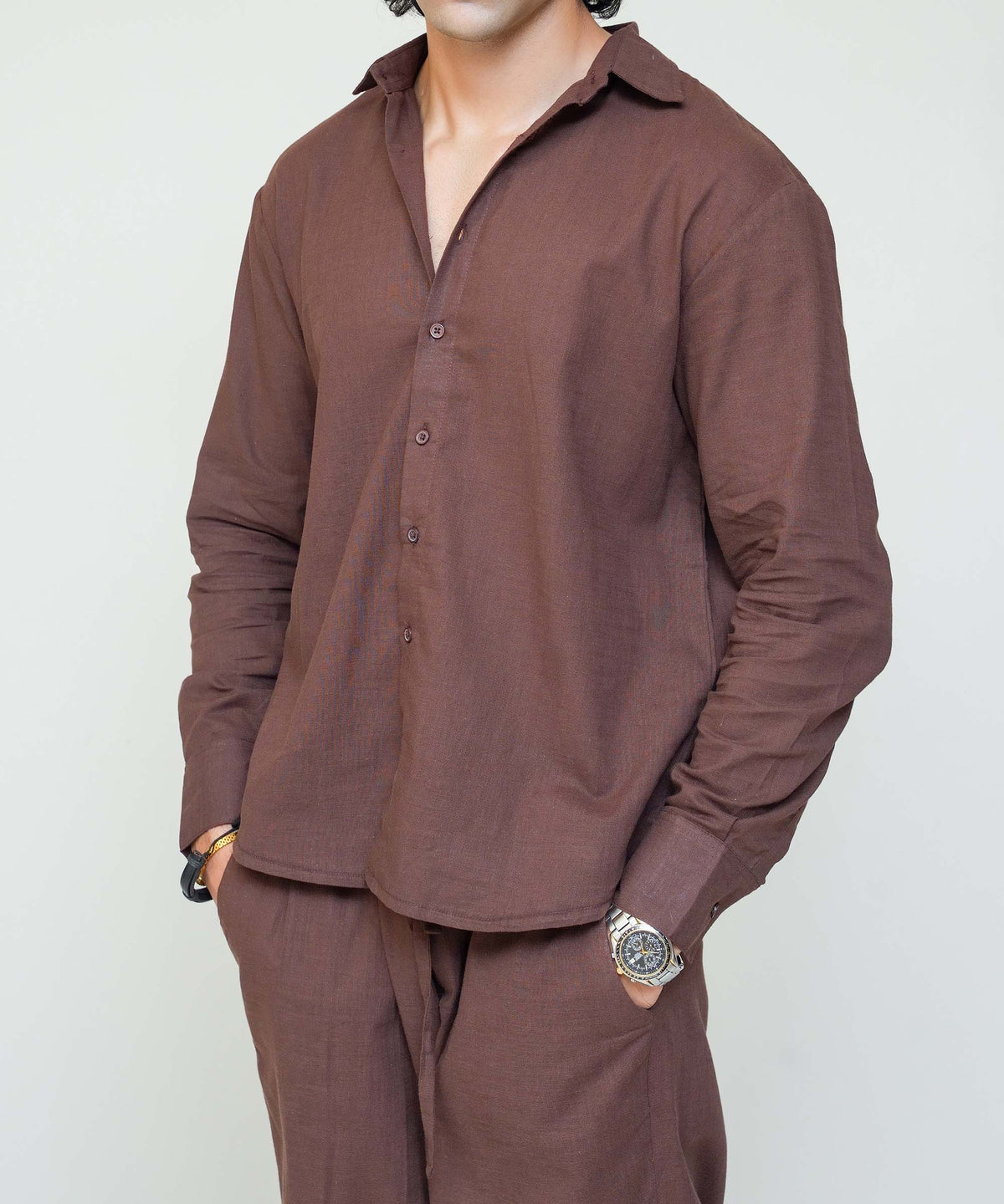 MEN'S BUTTON DOWN CASUAL SHIRT