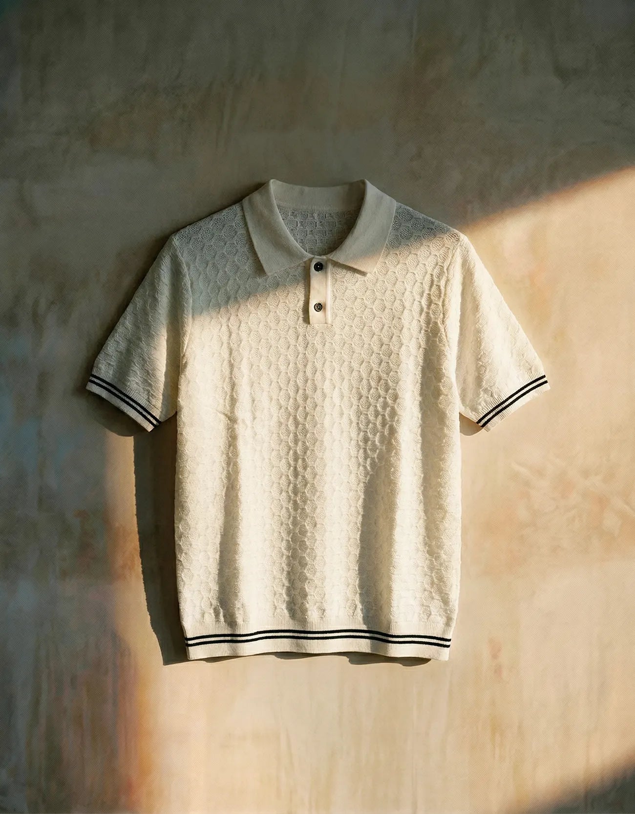 KNITTED SIGNATURE POLO