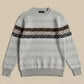 JACQUARD TEXTURED SWEATSHIRT