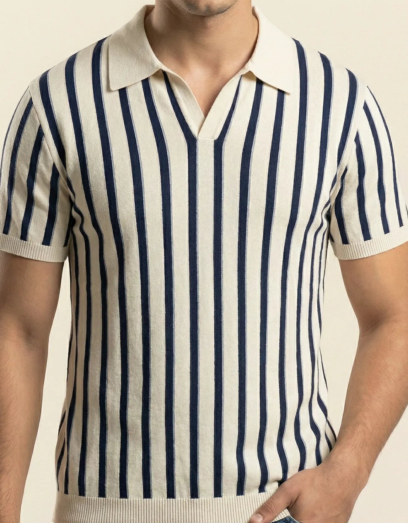 STRIPPER JOHNNY COLLAR POLO