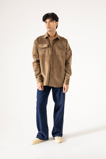 OVERSIZED CORDUROY SHIRT