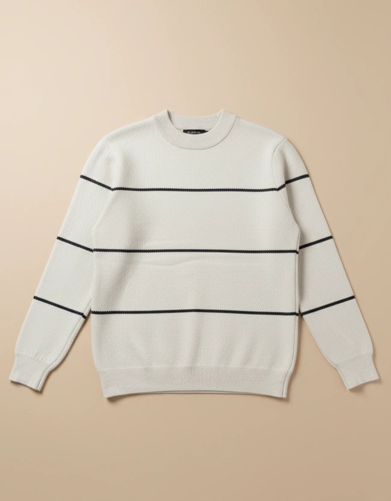 STRIP DETAILED SWEATSHIRT