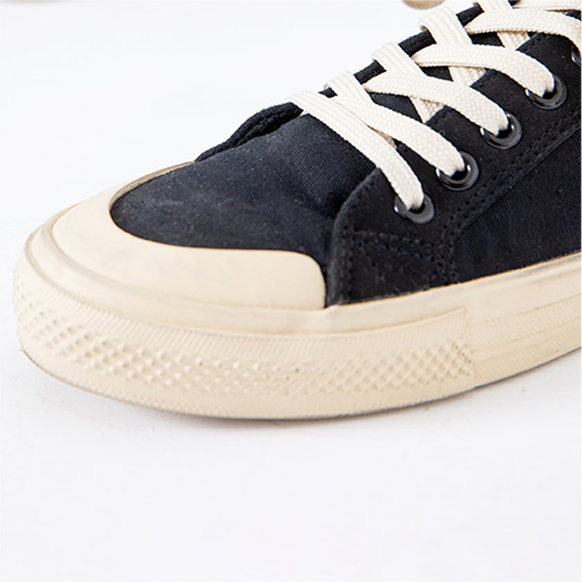 CANVAS SUEDE LACE-UP SNEAKERS