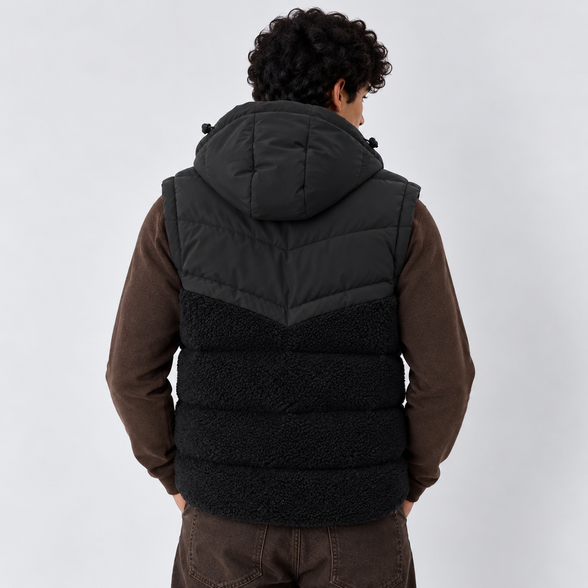 HORIZON QUILTED JACKET Black