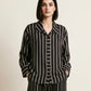 VERTICAL STRIPE BUTTON SHIRT