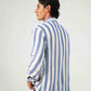 STRIPED COLLARED SHIRT