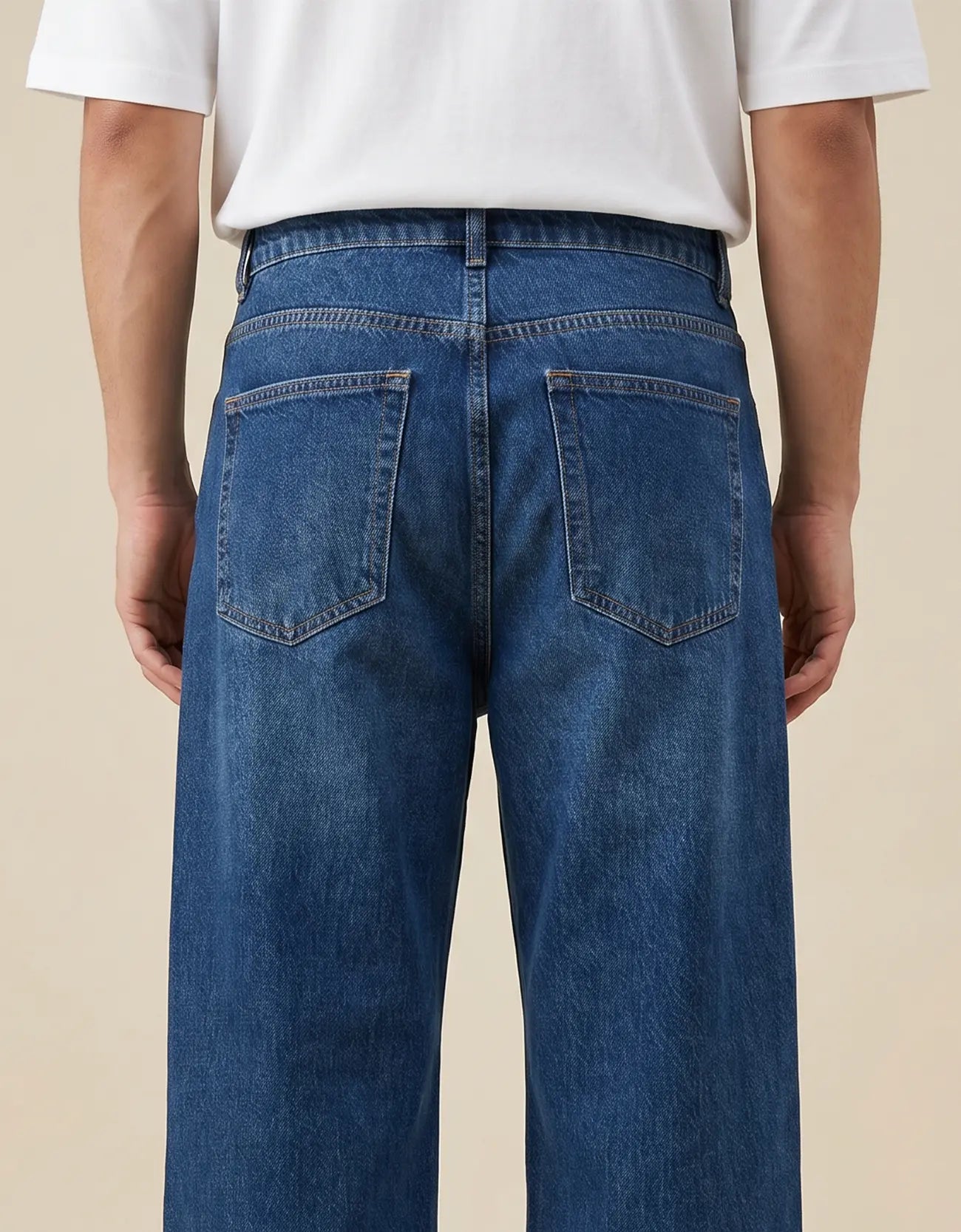DENIM BAGGY FIT PANT