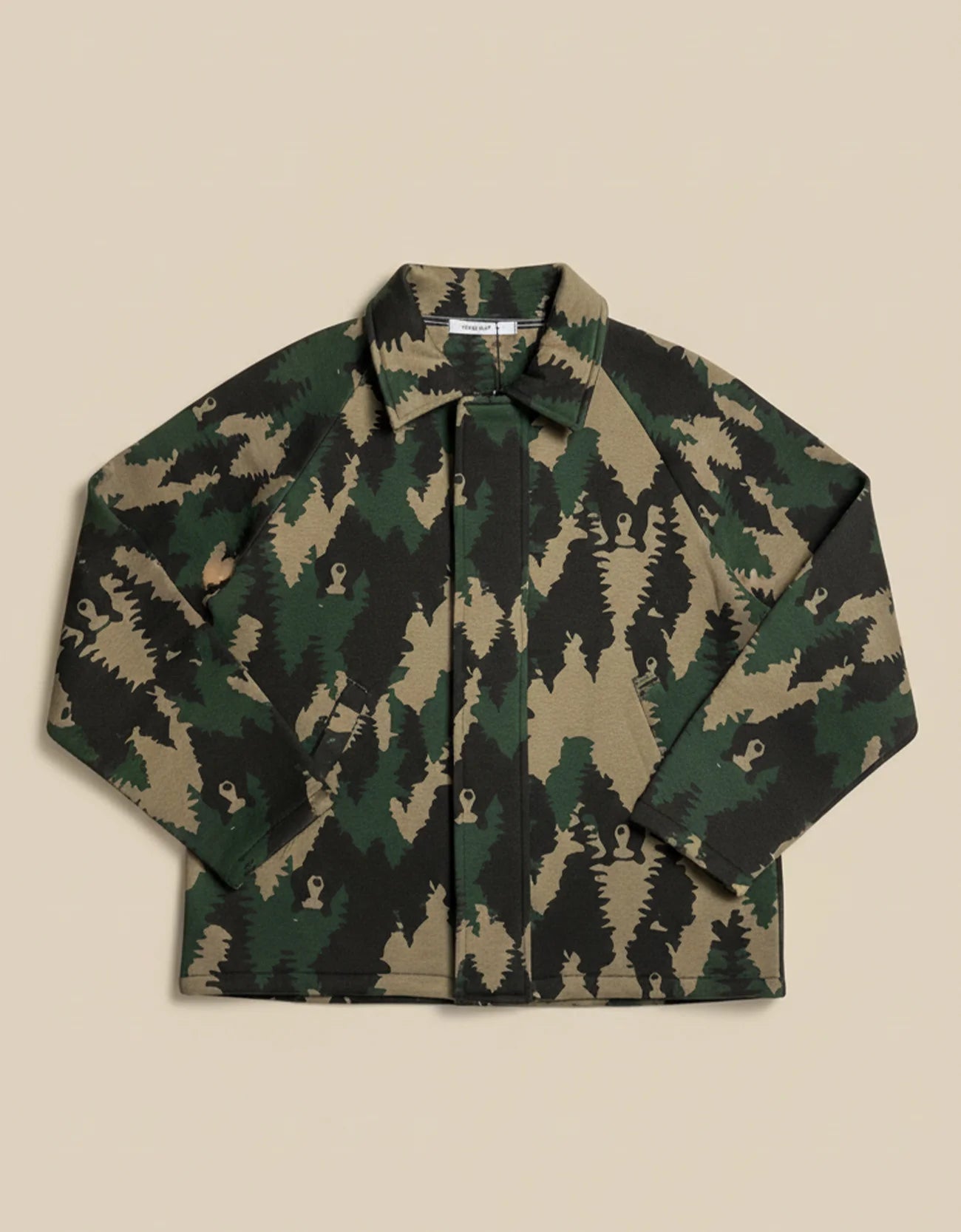CAMOFLAGE ZIPPER JACKET