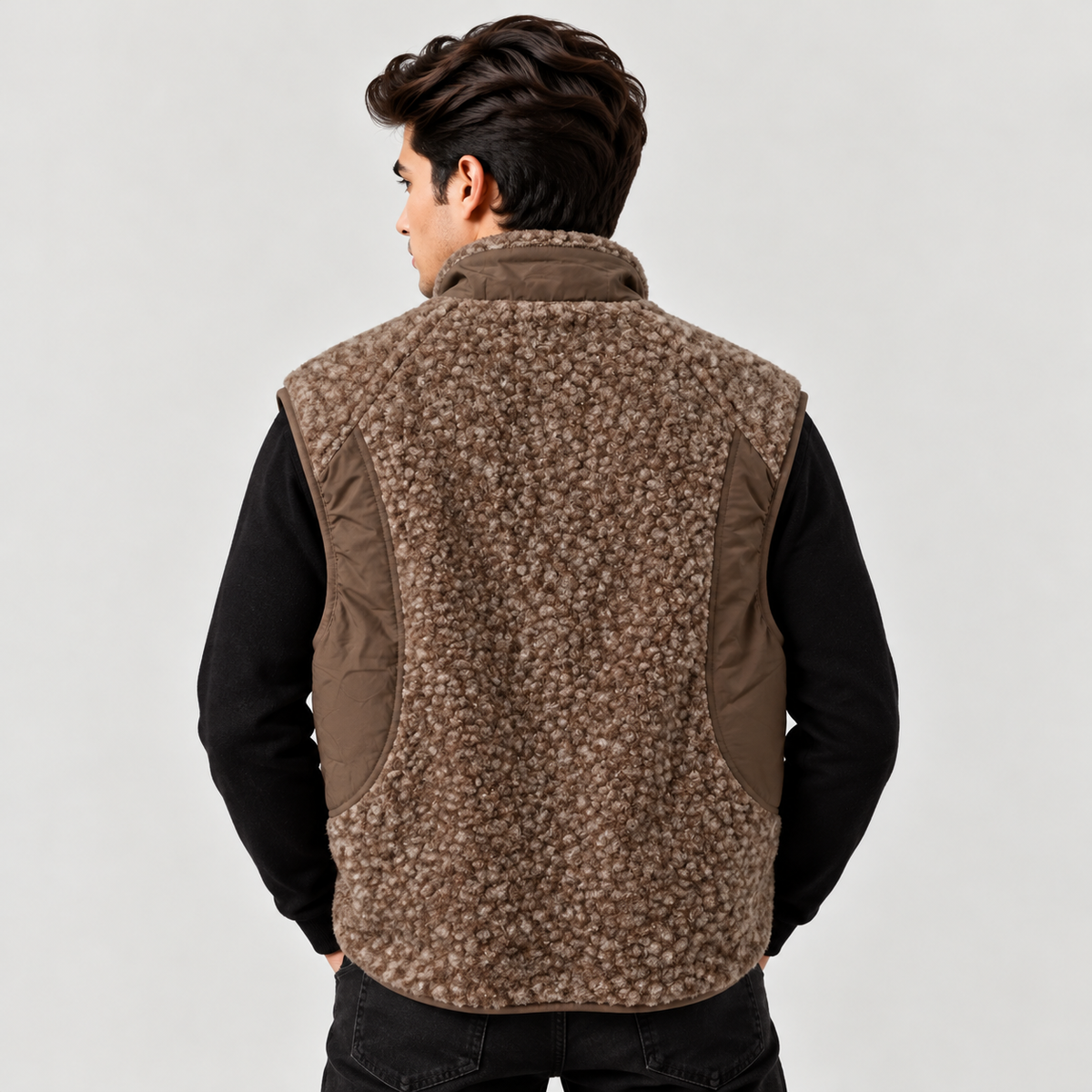 NORTH VEST - Chocolate Brown
