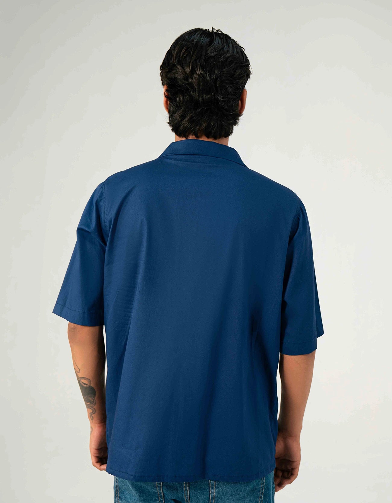 POPLIN FLAP POCKET SHIRT