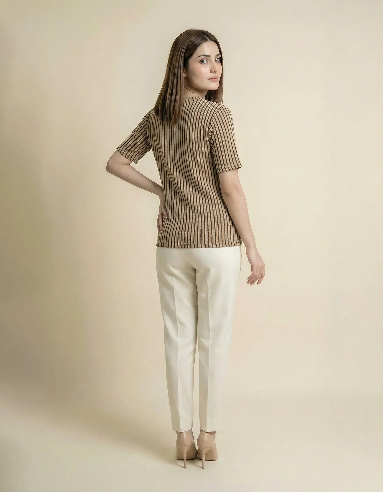 STRIPPER CREW NECK TEE