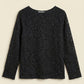 EMBROIDERED BOAT NECK SHIRT