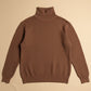 CHAVERON TEXTURED TURTLE NECK