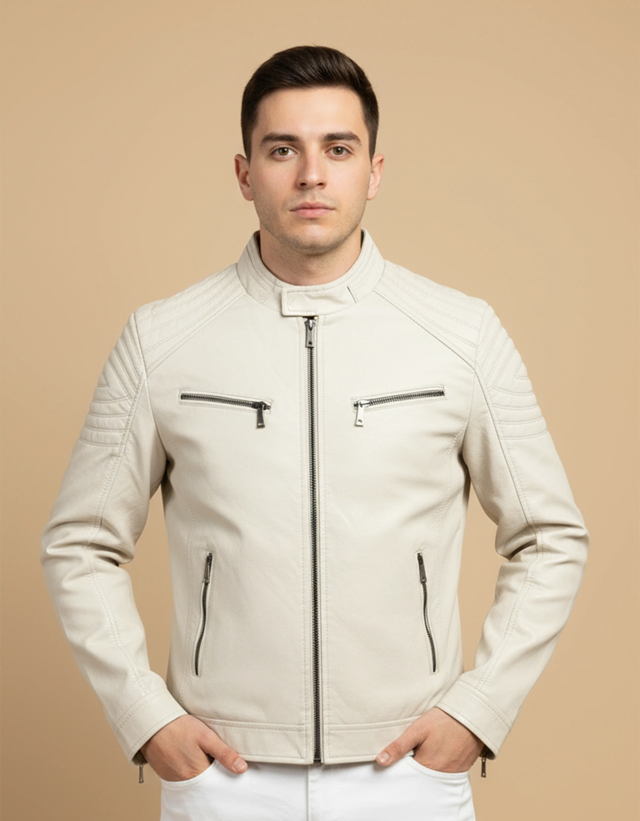 TEXTURED PANEL ZIPPER