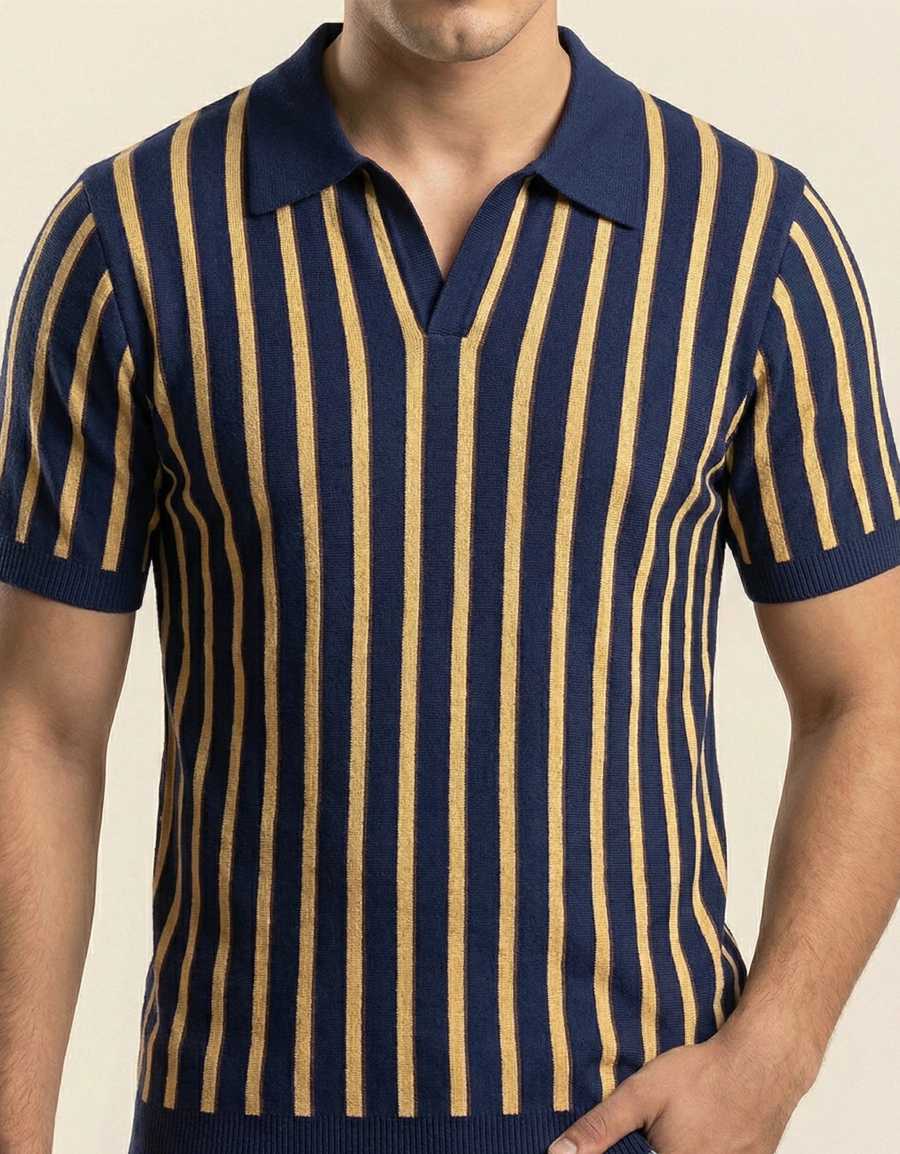 STRIPPER JOHNNY COLLAR POLO