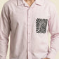 POPLIN PRINTED POCKET SHIRT