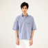 STRIPED PATCH POCKET SHIRT