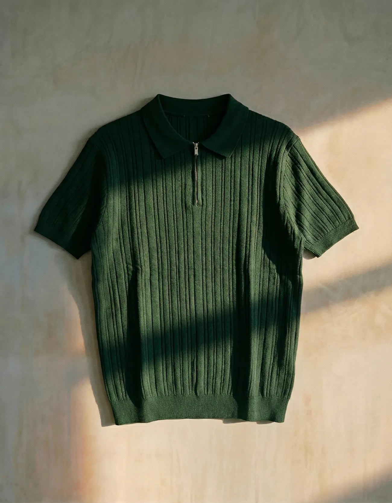 TEXTURED CRUSHED POLO