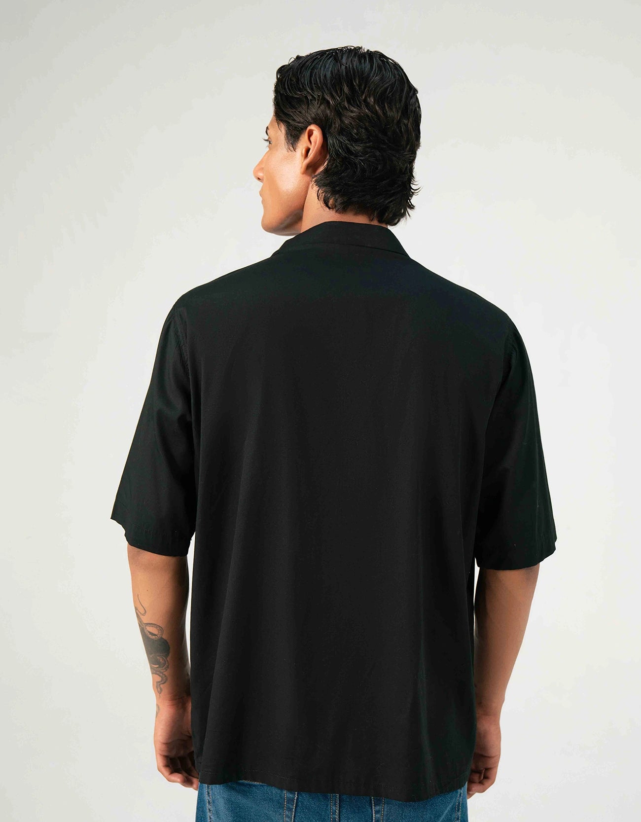 POPLIN FLAP POCKET SHIRT