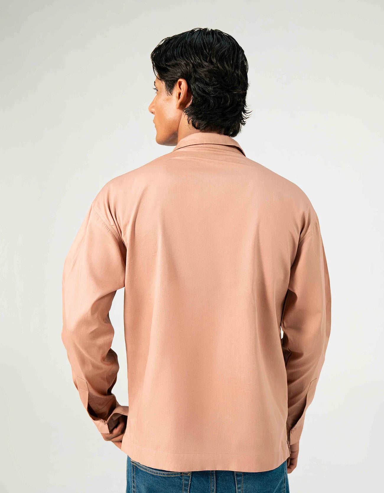 POPLIN PRINTED POCKET SHIRT