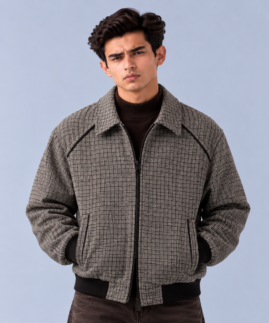 HARRINGTON CHECK JACKET