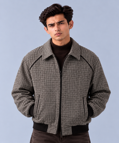 HARRINGTON CHECK JACKET
