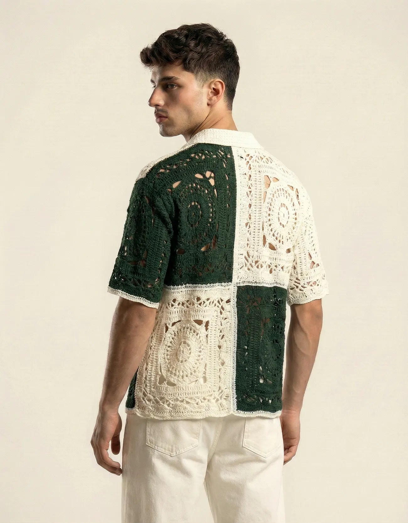 KNITTED PATTERNED SHIRT