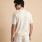 MEN'S RIBBED KNIT POLO SHIRT
