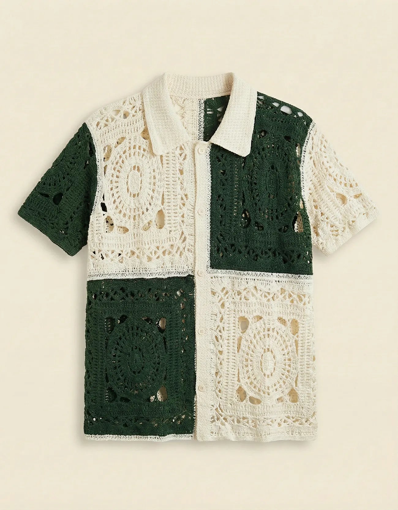 KNITTED PATTERNED SHIRT