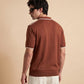 MEN'S RIBBED KNIT POLO SHIRT