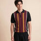 MEN'S ZIPER KNIT POLO SHIRT