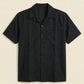 CROCHET CAMP COLLAR SHIRT