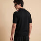 MEN'S ZIPER KNIT POLO SHIRT