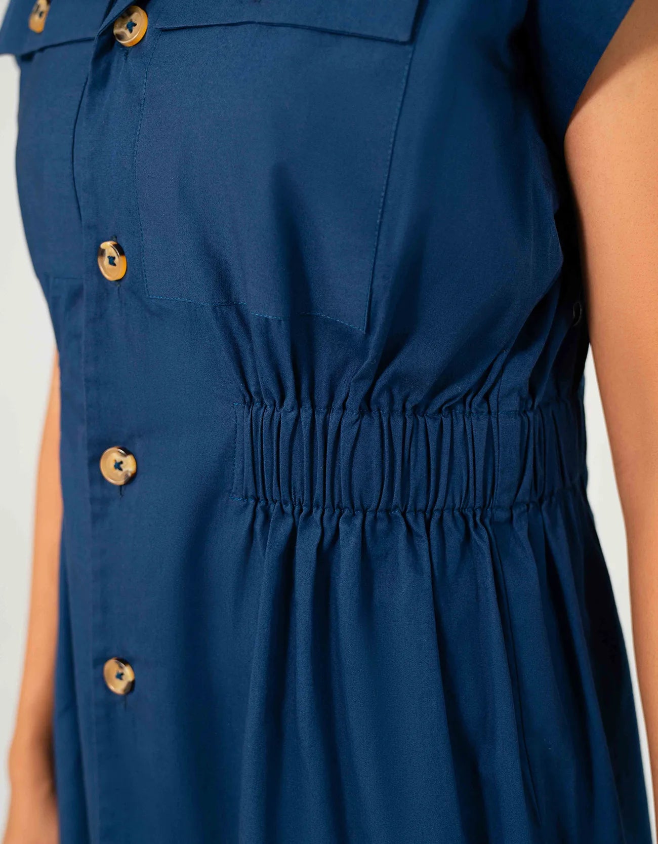 POPLIN COAT COLLAR SHIRT