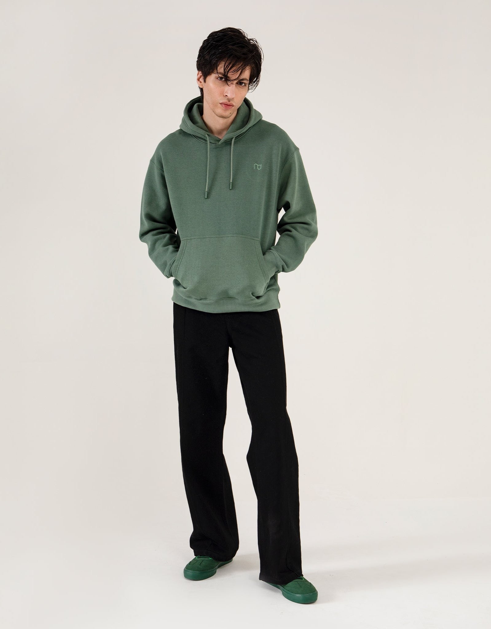 BASIC FLEECE HOODIE