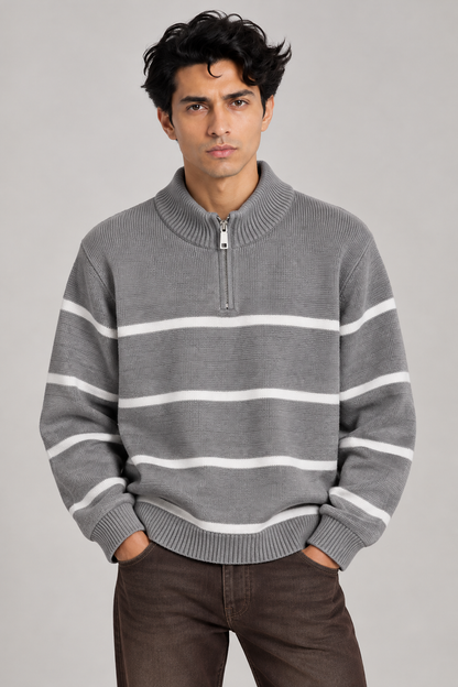 ASTOR HALF-ZIP KNIT