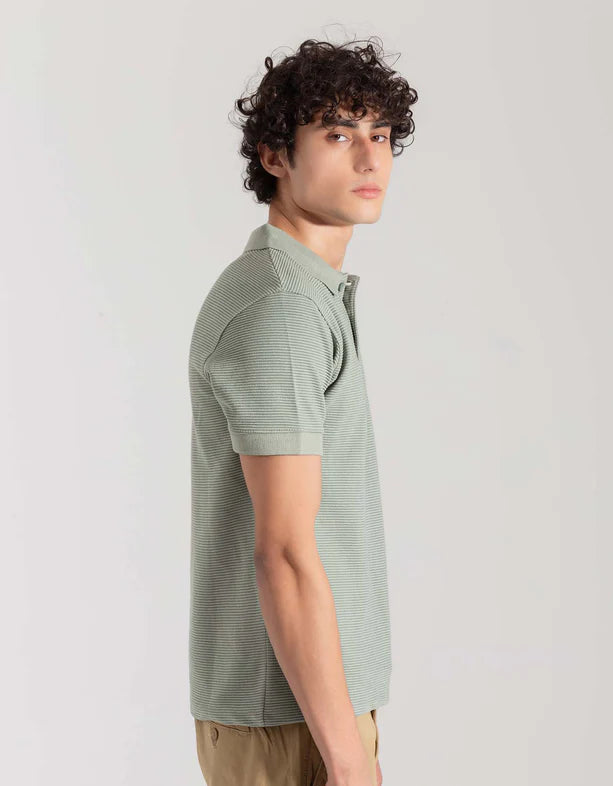 BASIC TEXTURED POLO