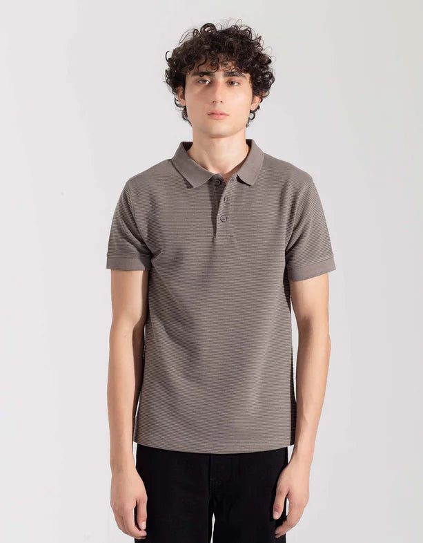 BASIC TEXTURED POLO