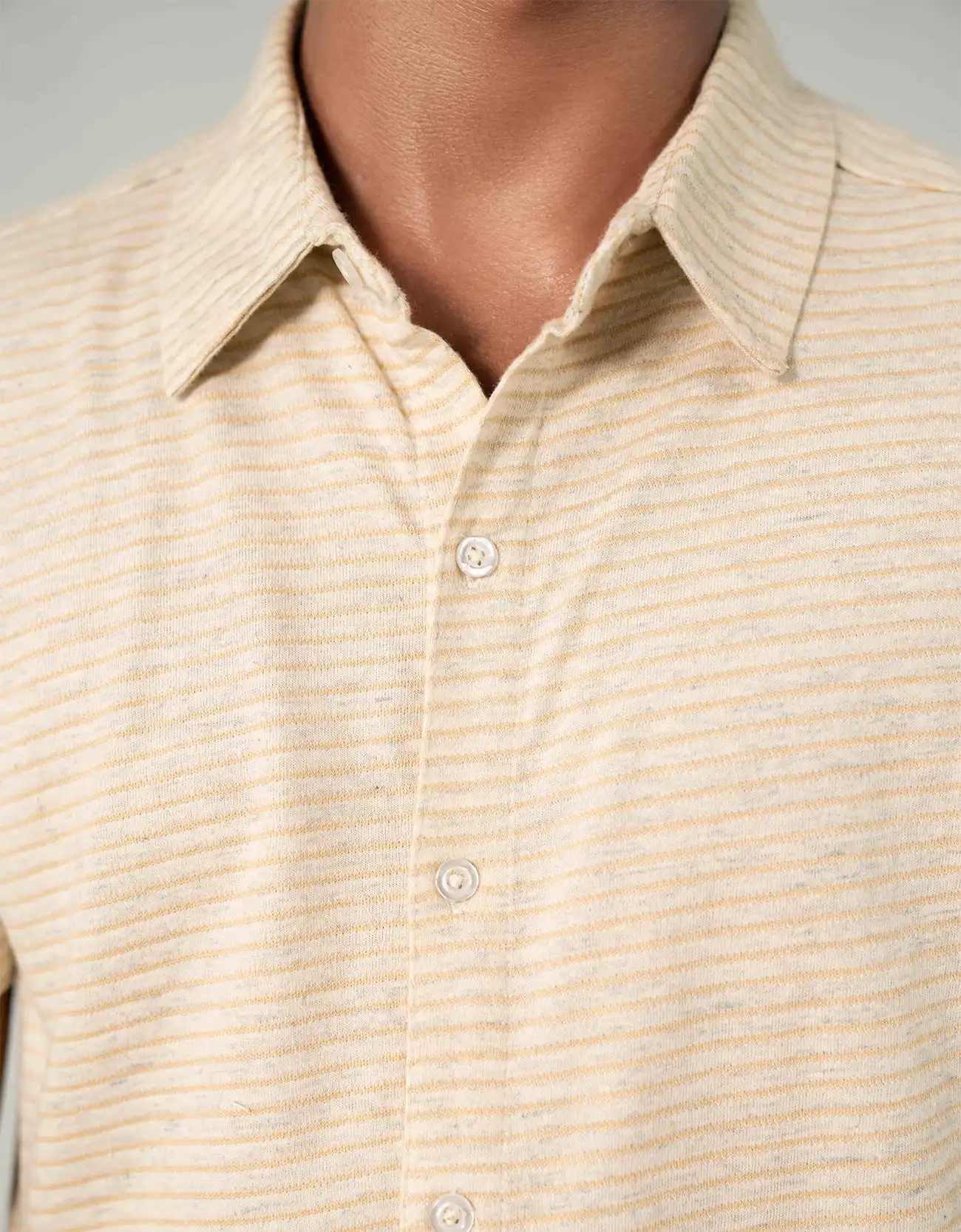 KNITTED BUTTON UP SHIRT